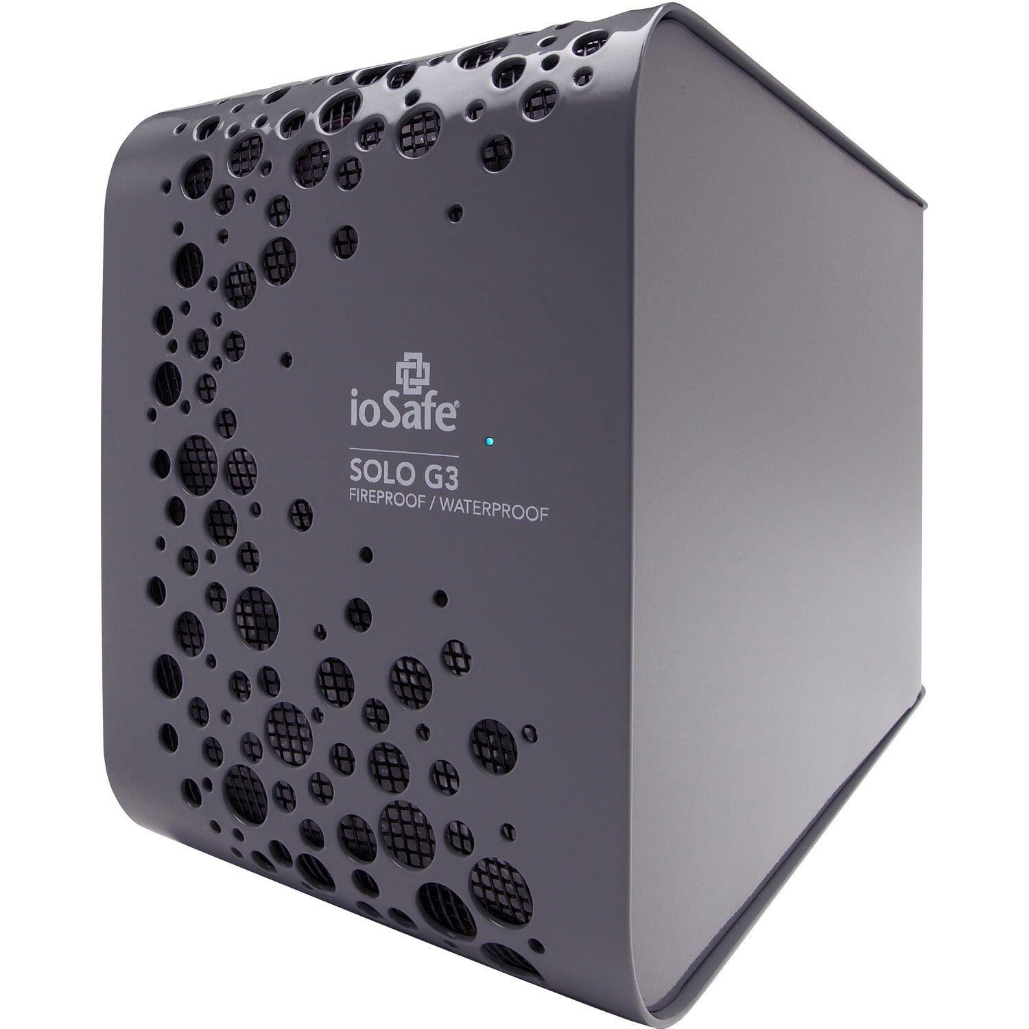 ioSafe Profesyonel Solo G3 USB3 6TB Yanmaz,Su Geçirmez ve  Darbeye Dayanıklı Taşınabilir Harici Hard Disk (SK6TB)