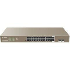 IP-COM G3326P-24-410W 24 PORT GIGABIT+ 2X1GB SFP UPLINK L2 YÖNETİLEBİLİR 370W POE RACKMOUNT SWITCH
