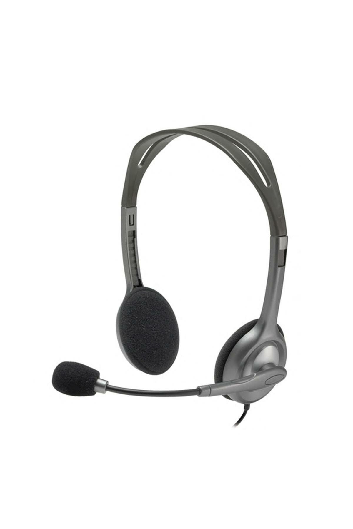 Logitech H111 Kablolu Stereo Kulaklık - Gri